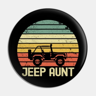 Jeep Aunt Vintage Jeep Retro Jeep Sunset Jeep Jeep Mom Jeep Women Pin