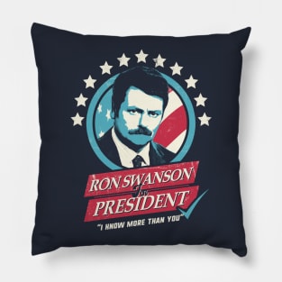 Ron Swanson for President Pillow