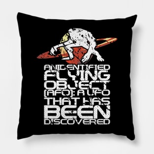 Alien Ufo Area 51 Pillow