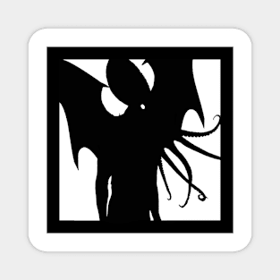 Square Cthulhu Magnet