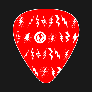 Lightning bolts Guitar pick T-Shirt