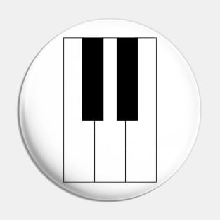 Piano Keyboard (C,D,E) Pin