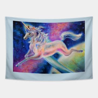 A Bastion of Hope, or Space Unicorn Tapestry