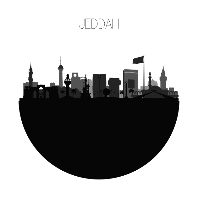 Jeddah Skyline by inspirowl