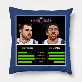 Luka & Kyrie - NBA Jam Edition Pillow