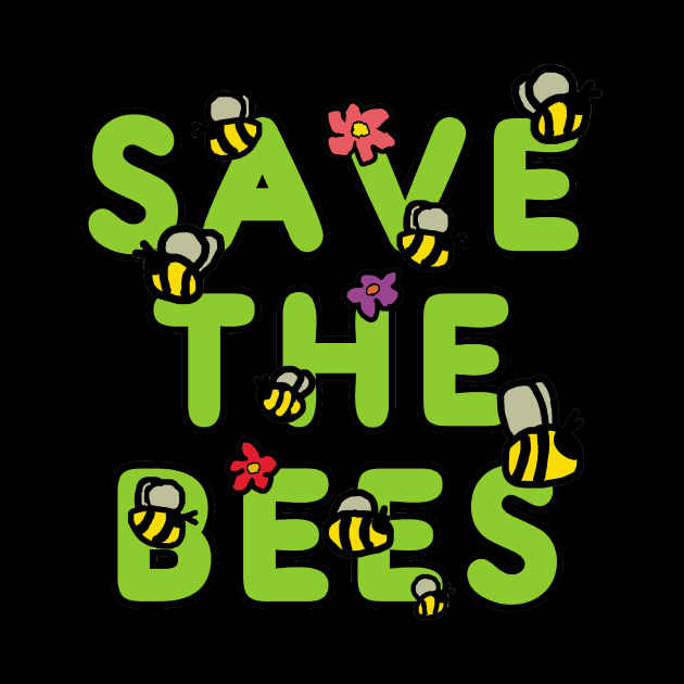 Save The Bees by Mark Ewbie