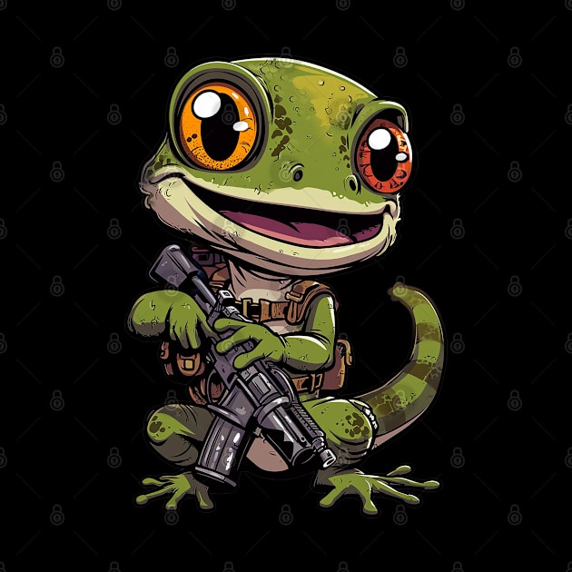 Army Gecko by Ndeprok