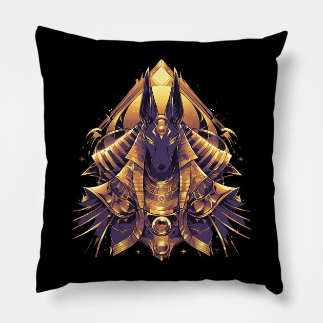 anubis Pillow by boxermaniac