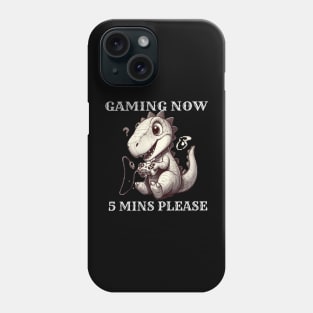 Funny Dinosaur Dragon Dad Video Game Phone Case