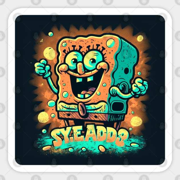 SPONGEBOB MEME funny face | Sticker