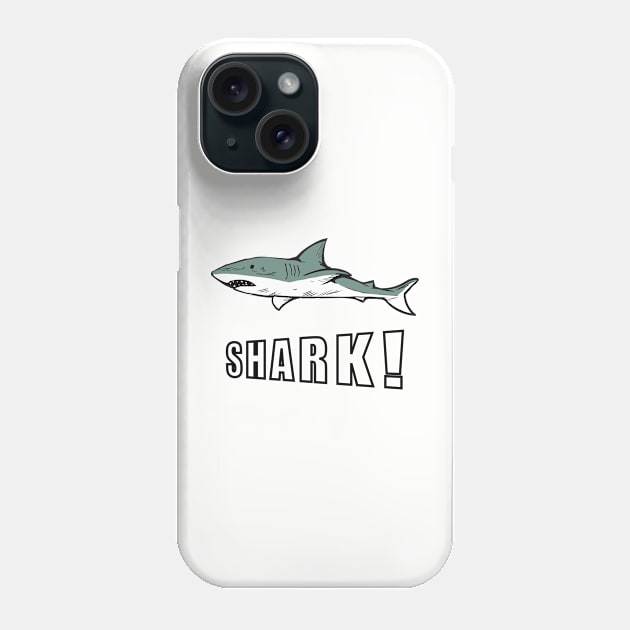 Shark! Phone Case by JoeHx