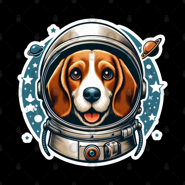 Beagle Astronaut by k9-tee