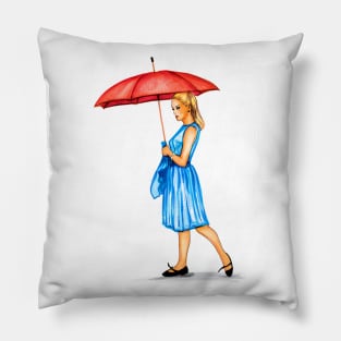 The Umbrellas of Cherbourg Pillow