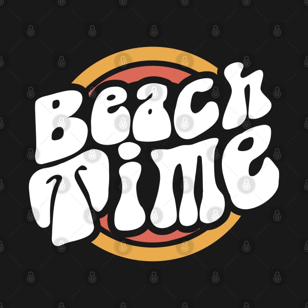 Vsco Girl Vintage Beach Time Retro Aesthetics Circles by A Comic Wizard