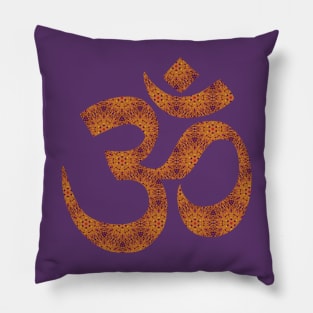 Om - Ohm - Aum Pillow