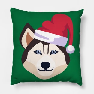 Funny Siberian Husky Dog Christmas 2020 Dog Lover Christmas Pillow