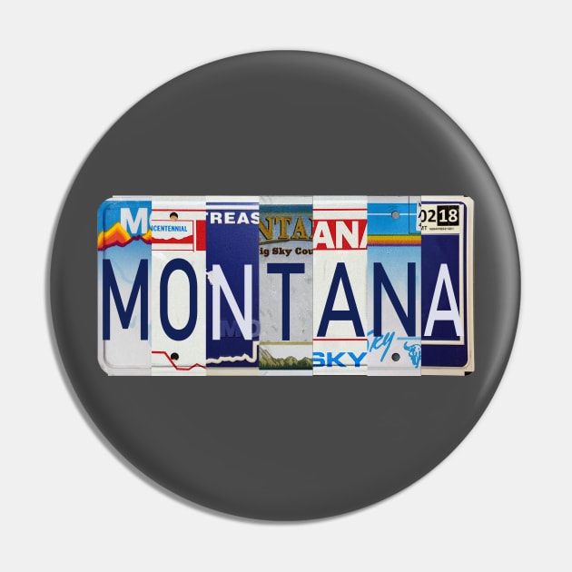 Montana License Plates Pin by stermitkermit