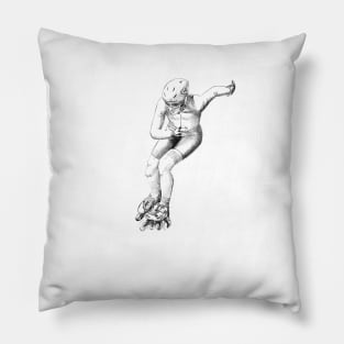 Speedskating Pillow