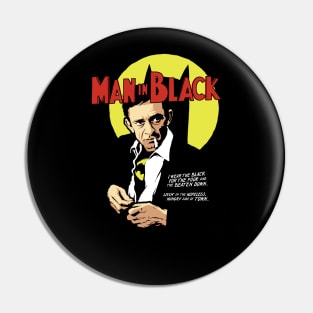 Man in Black Pin