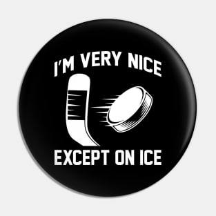 Hockey Nice Pin