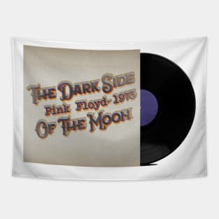 RETRO VINYL DARKSIDE MOON 70s Tapestry