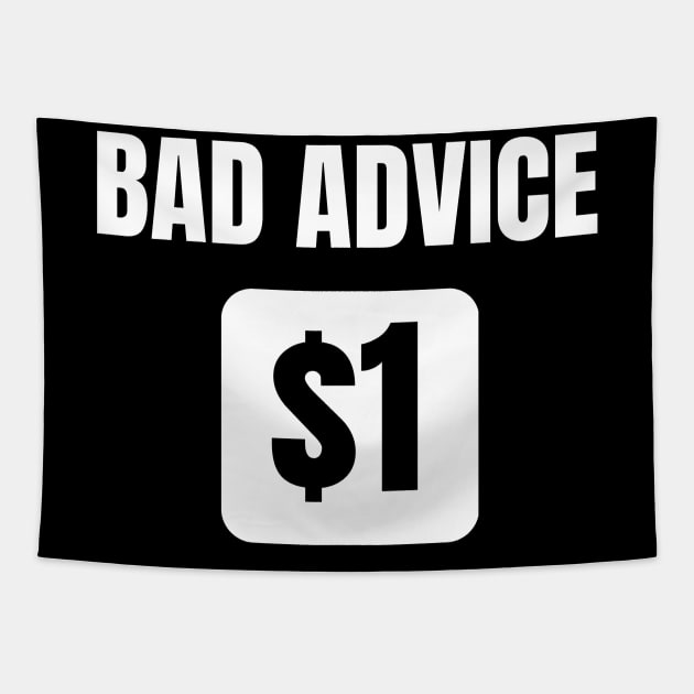 Bad Advice Tapestry by Spatski