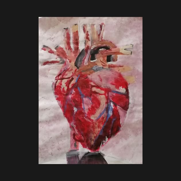 "Heartbeat" - realistic Heart by Arts-Y