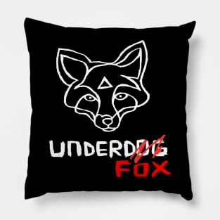 Fox Humor, Underfox Vs Underdog, Funny Fox Joke Pillow