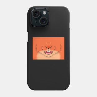 Sugar Orange Bunny Face Phone Case