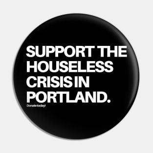 STOP HOUSELESS CRISIS Pin