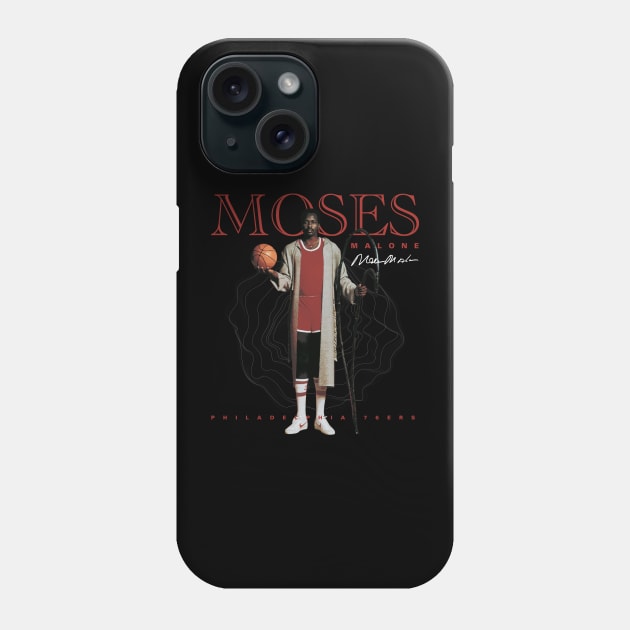 Moses Malone Phone Case by Juantamad