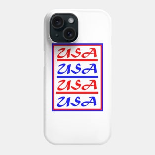 USA USA USA Phone Case