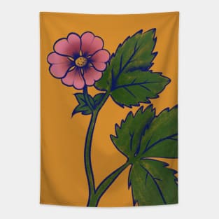 Pink Spring Flower Tapestry