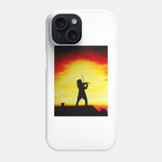 Fiddlers on the roof Phone Case by wernerszendi