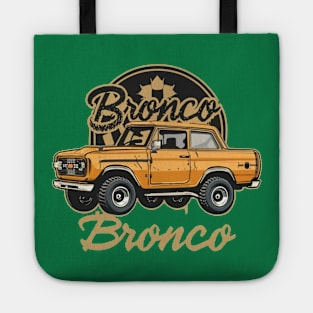 Retro 1987-1991 Ford Bronco w/Tires Tote