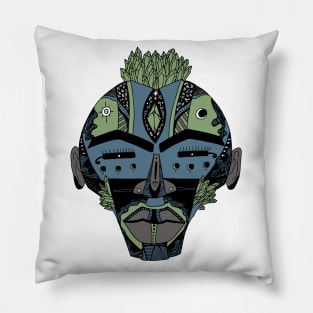 Mellow Cool African Mask 4 Pillow