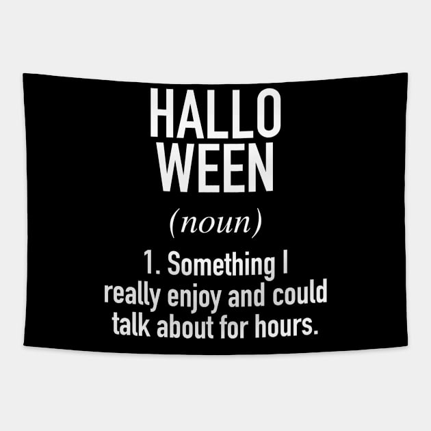 Halloween Defined Tapestry by winwinshirt