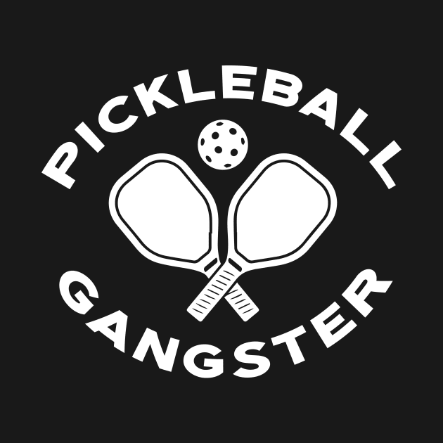 pickleball gangster by jamesecasey
