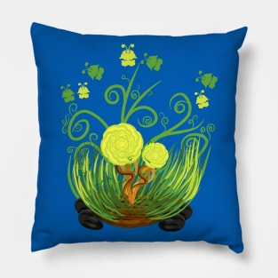 Natural flower design Pillow