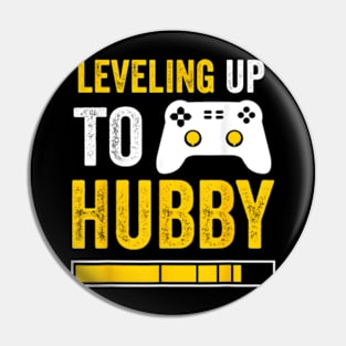 Leveling Up To Husband Pin