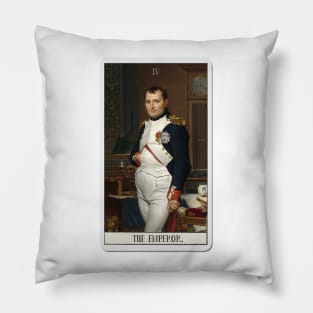 he emperor tarot card Pillow