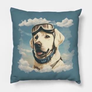 Aviator dog Pillow