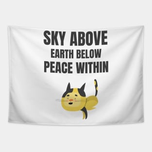 Sky Above Earth Below Peace Within Tapestry