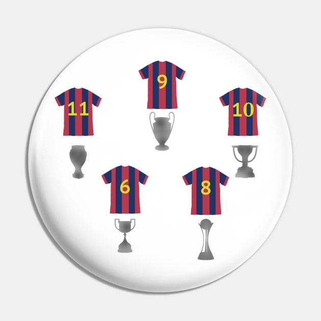 Barcelona Pin by BackupAllStars