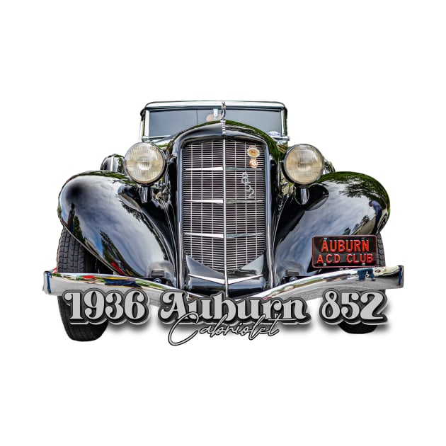 1936 Auburn 852 Cabriolet by Gestalt Imagery