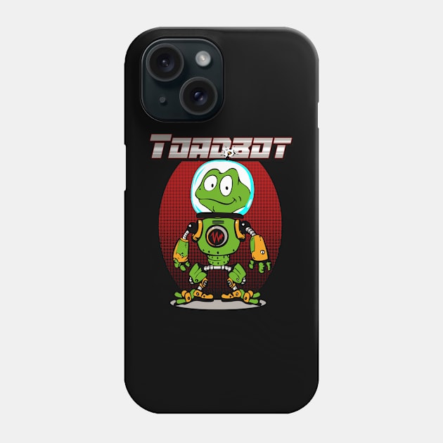 Robot Toad Phone Case by King Stone Designs