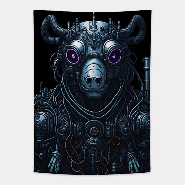 Electric Sheep Tapestry by Houerd