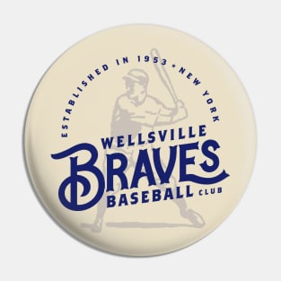 Wellsville Braves Pin