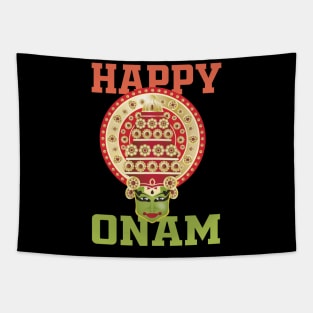 Happy Onam Tapestry