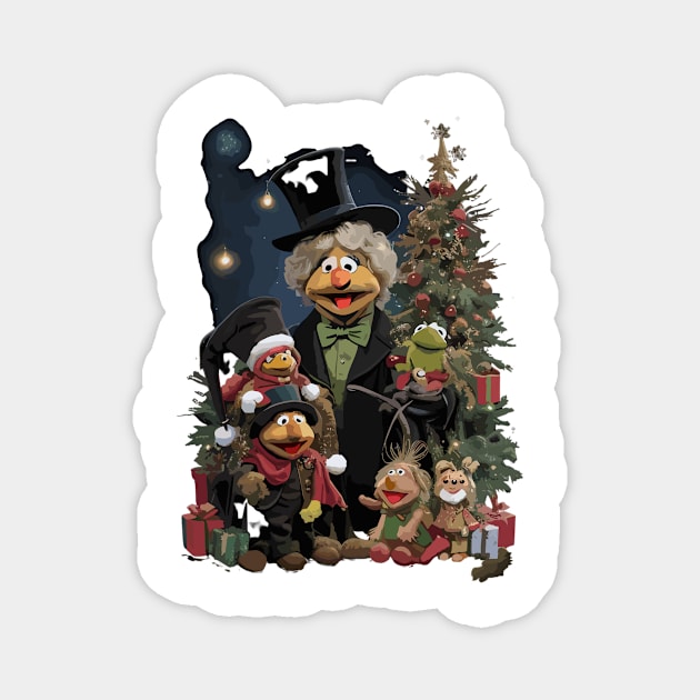 Muppet Christmas Carol Magnet by Prime Quality Designs